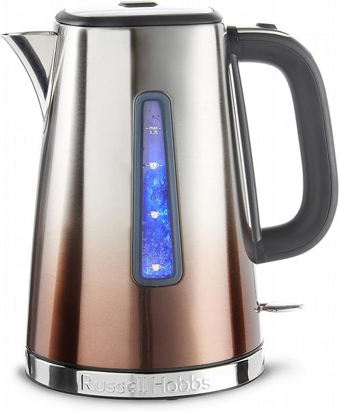 Russell Hobbs Eclipse Silver and Copper Kettle