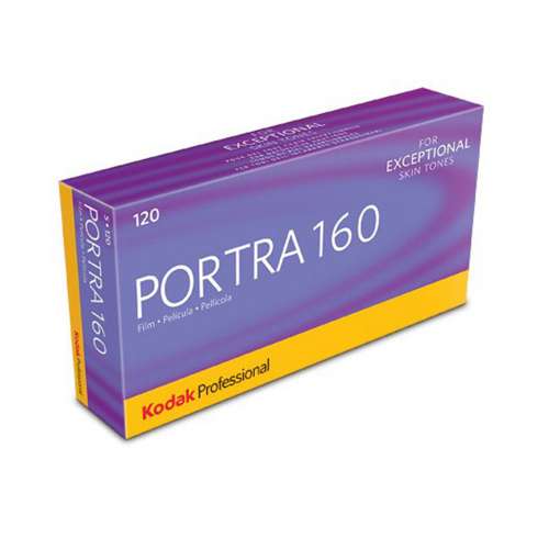 Kodak Portra 120mm 160 ASA 5 pack